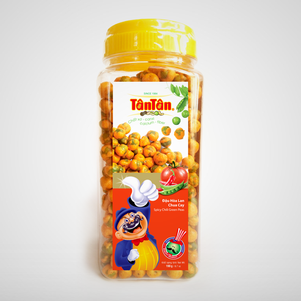 Combo 2 hũ Đậu Hòa Lan Chua cay (190g/hũ)