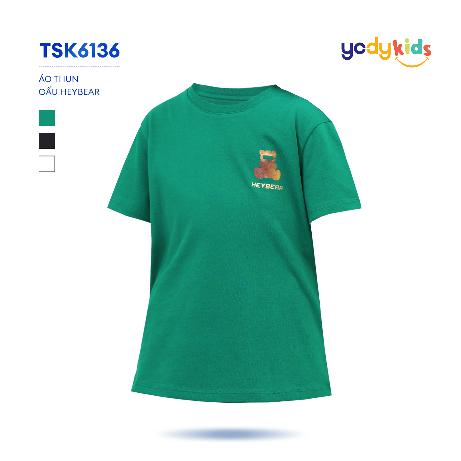 Áo Phông Bé Trai Yody Kids Cổ Tròn Chất Vải Cotton Bci Mềm Mịn Thoáng Mát  An Toàn Cho Da Bé Tsk6136 - Mixasale
