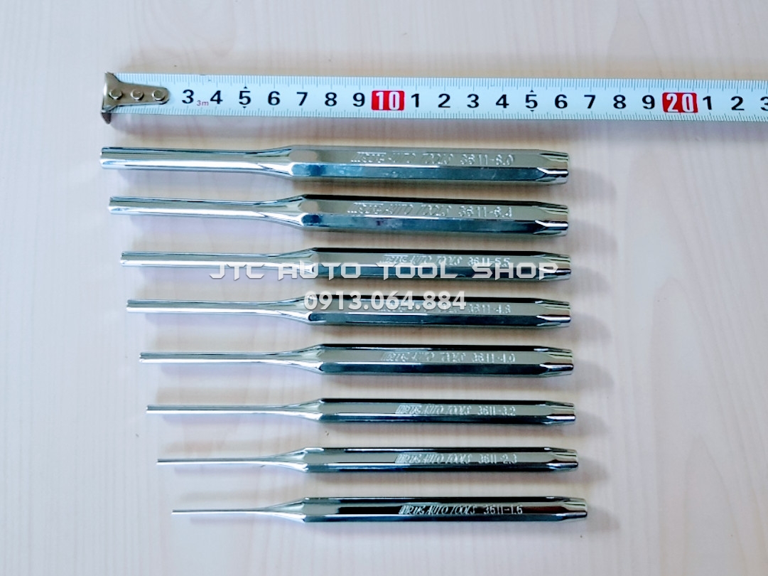 Bộ đục chốt 8 chi tiết JTC-3611