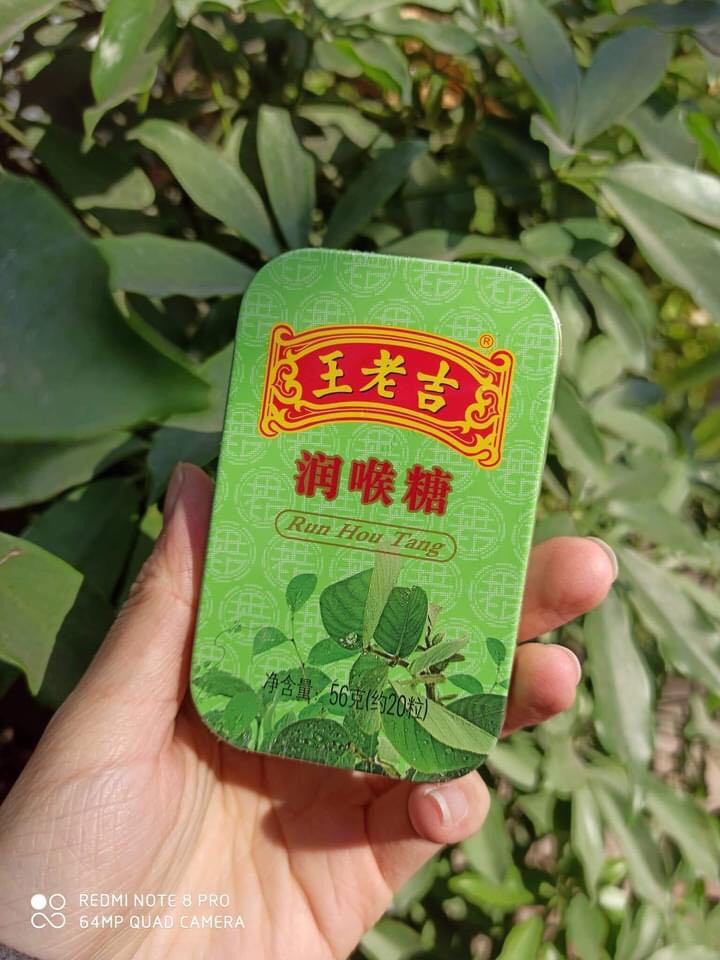 Kẹo ngậm thảo dược Run Hou Tang