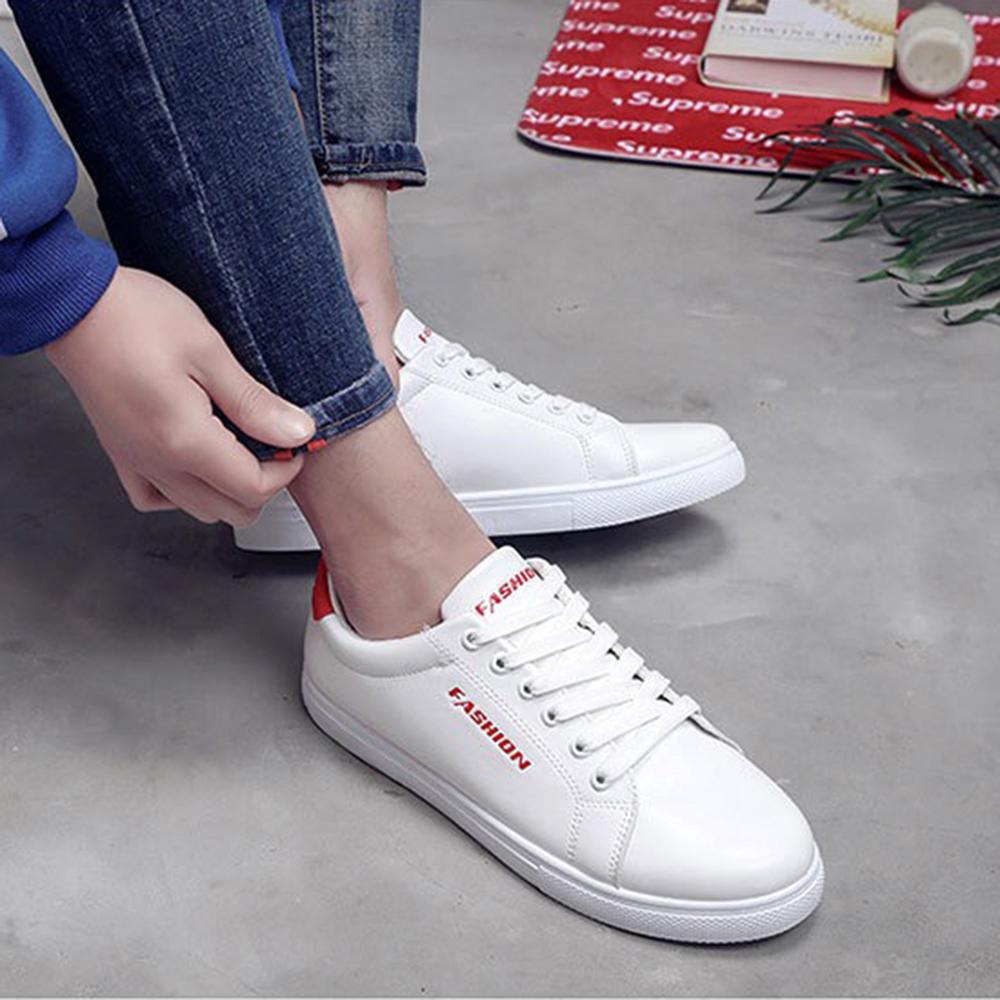 Giày sneaker nam cao cấp + Giày thể thao full trắng