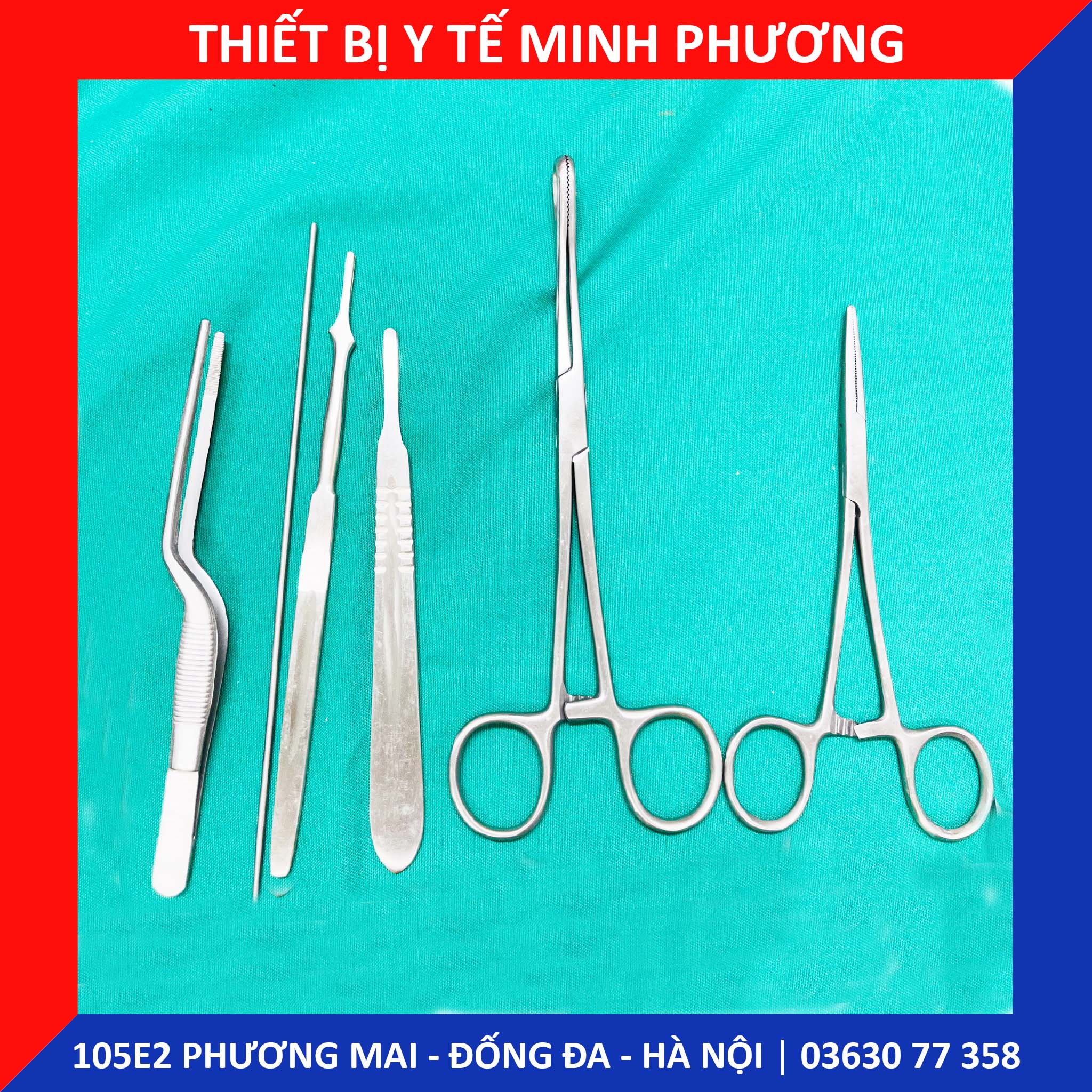 Bộ tiểu phẫu 25 chi tiết