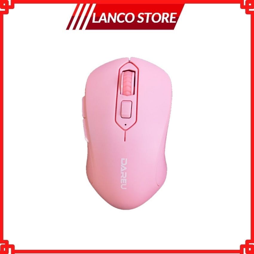 [Freeship] Chuột Không Dây Bluetooth Cho Laptop giá rẻ DareU LM115G -Lanco Store- LC15 Thiết Kế Nhỏ Gọn, Giảm Ồn, Dễ Cầm Dễ Di Chuyển, Độ Nhạy Cao, Chuột Chuyên Văn Phòng, Chơi Game, Dùng Cho Máy Tính/ PC/ Laptop