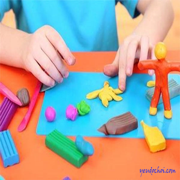 Đất nặn 4 màu Vikiart