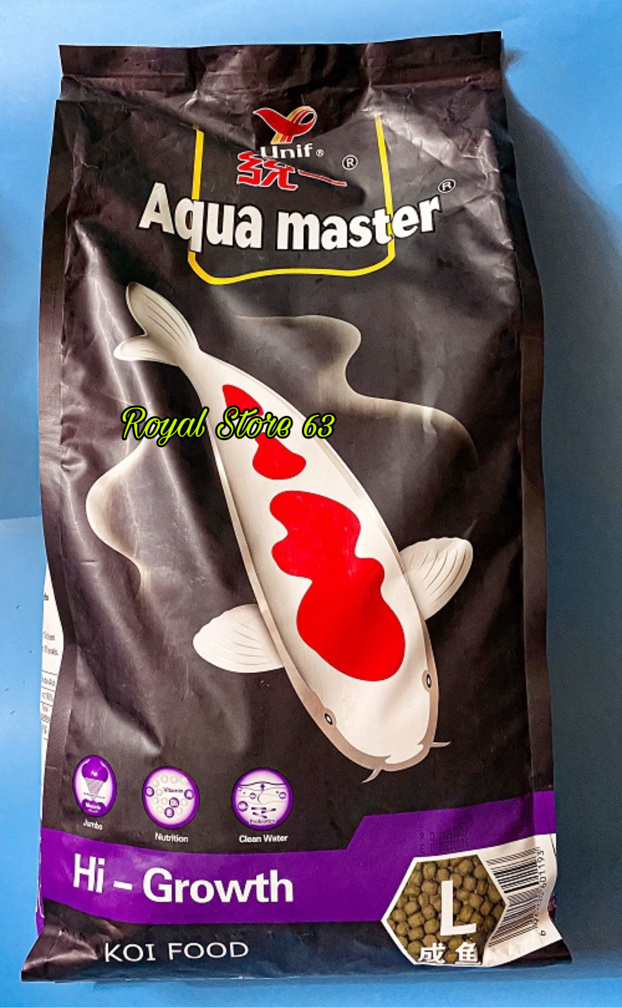 Aquamaster Hi Growth thức ăn cho cá Koi