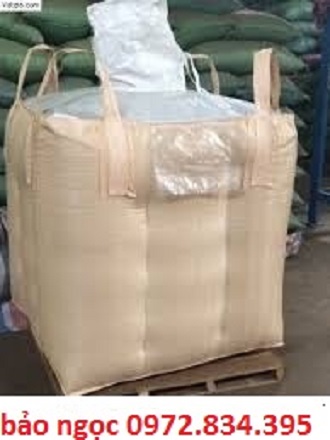 combo 10c bao jumbo 1 tấn nắp trùm xả đáy