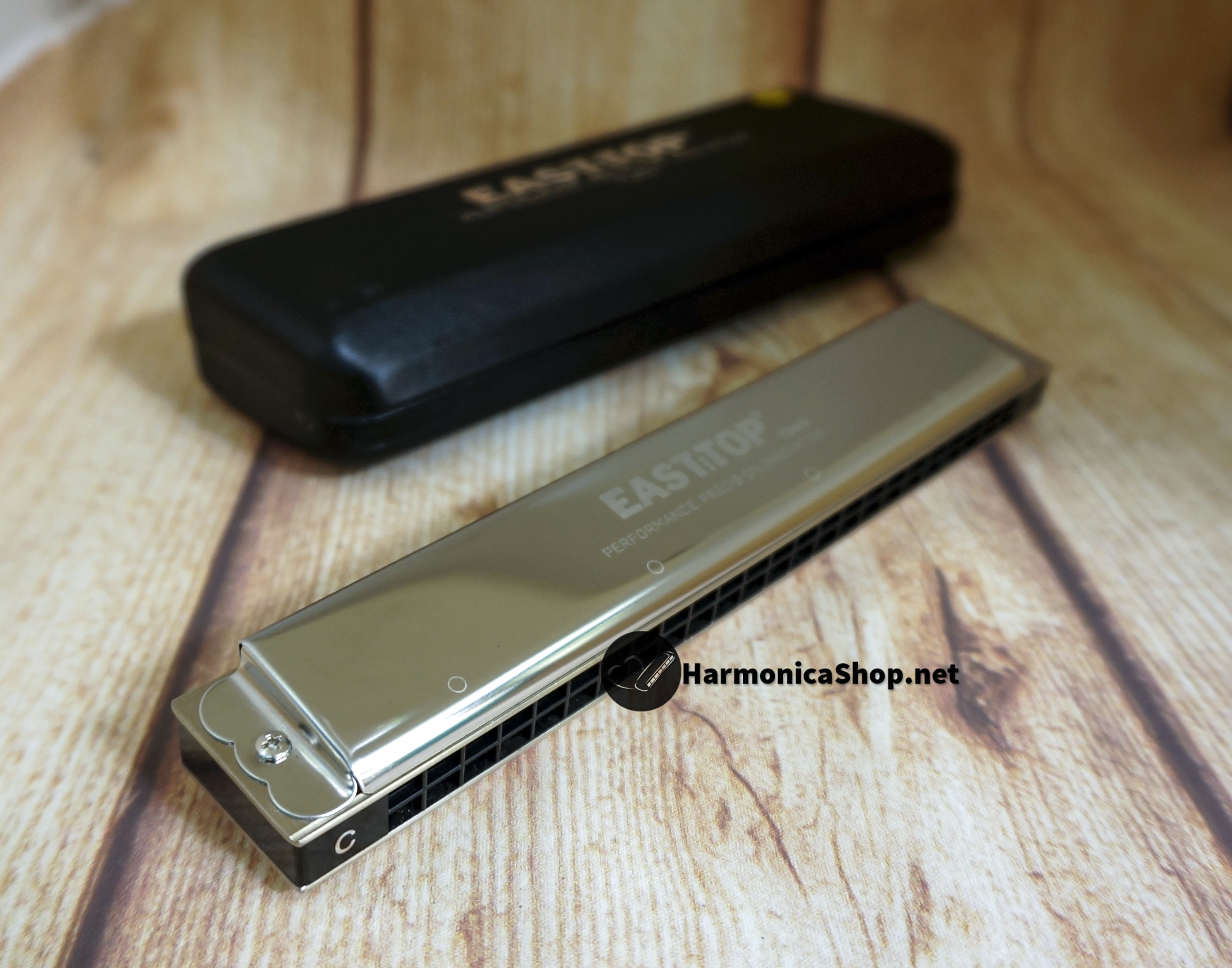 🎶Kèn Harmonica 24 lỗ tone Am🎵Tremolo Easttop T2403 version 2 (có tone thứ)