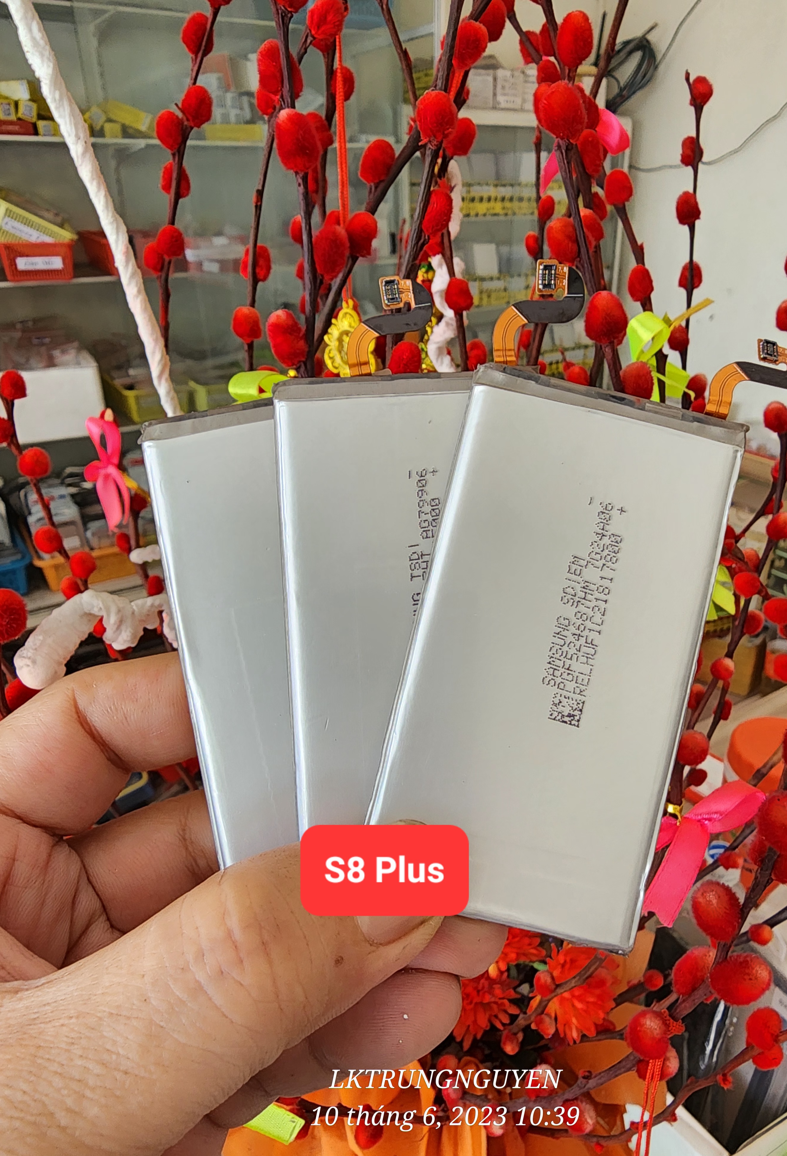 Pin Sam Sung S8 Plus/BG955ABA Zin Hãng