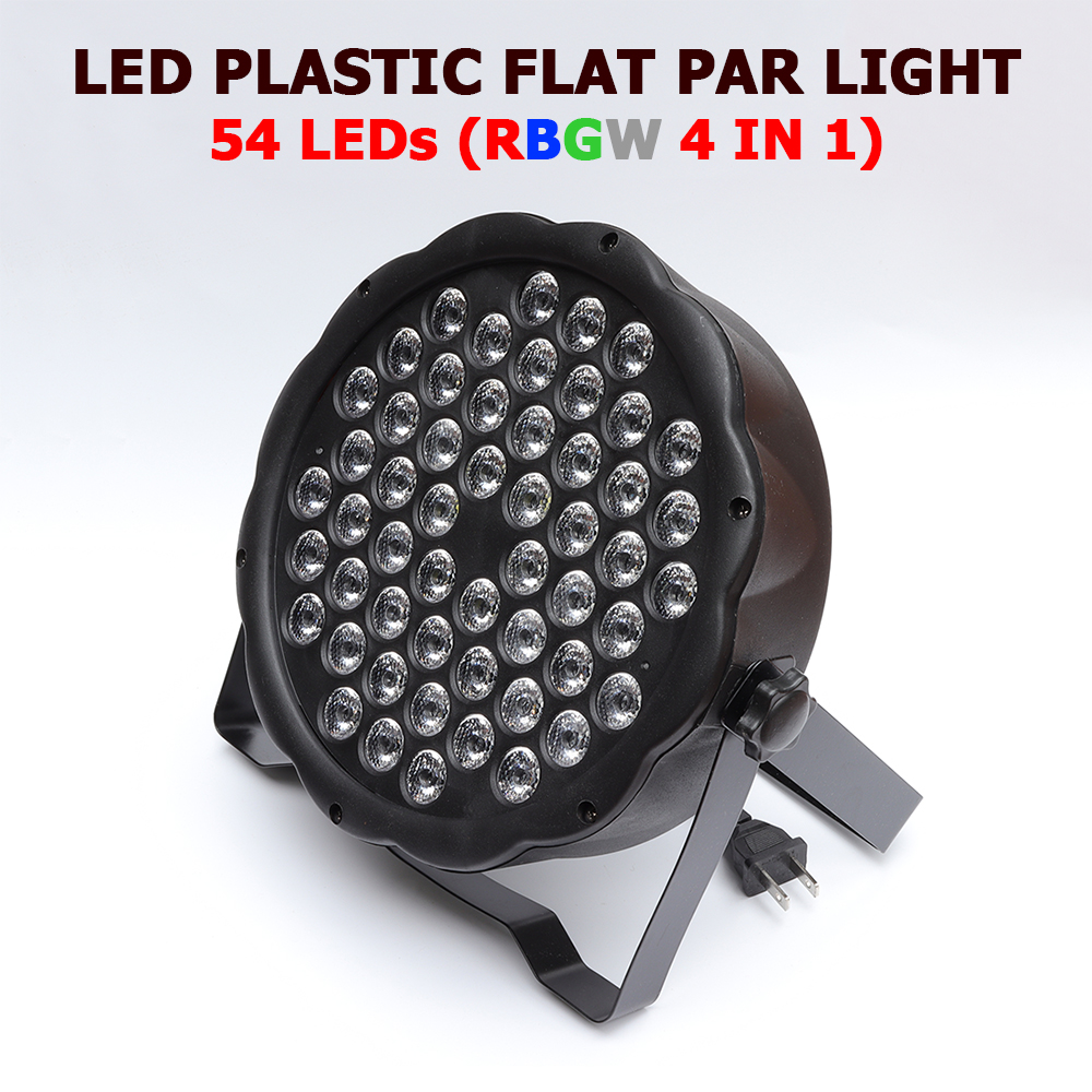 Đèn sân khấu Flat Par Light 54 Led Cảm ứng âm thanh