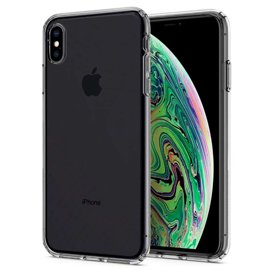 [HCM]Ốp Lưng iPhone XS Max Liquid Crystal Spigen (Crystal Clear - 065CS25122) - Hàng Chính Hãng