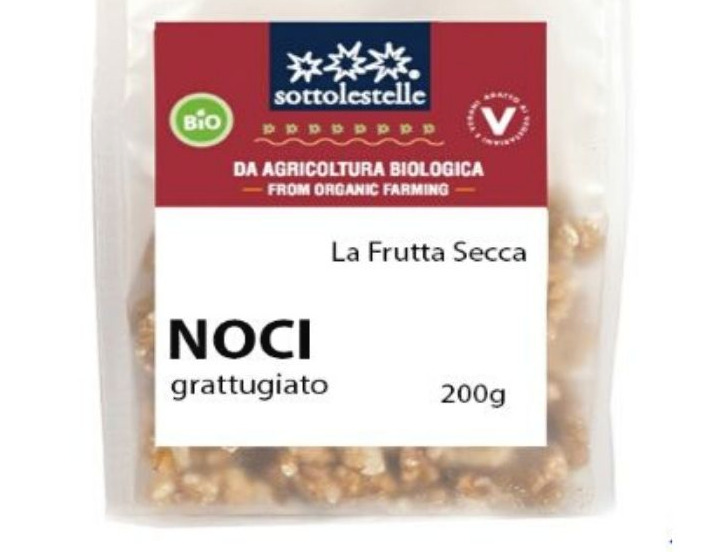 Nhân hạt óc chó hữu cơ Sottolestelle 200g – Noci