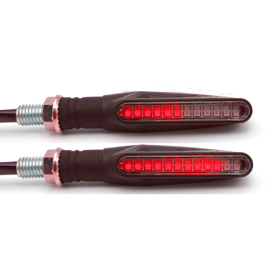 [HCM]Xi Nhan Led Chạy Đuổi Kiểu Audi Gắn Xe Máy [ 1 cặp Đỏ ]