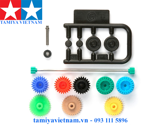 15456 phụ kiện mô hình xe đua lắp ráp mini 4wd setting gear set