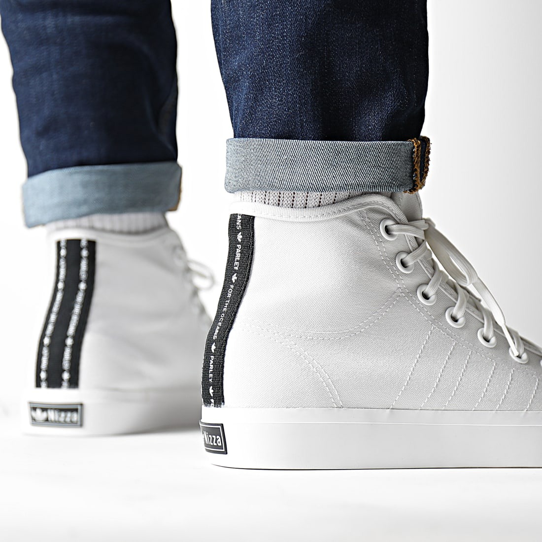 GIÀY Adidas NIZZA HI - GV7607