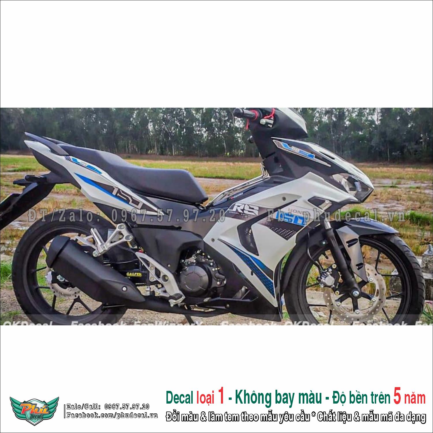 Tem rời winner x v3 rs trắng
