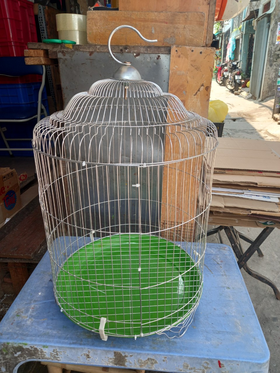 Lồng kẽm nuôi chào mào , chim sáo  40x55 cm