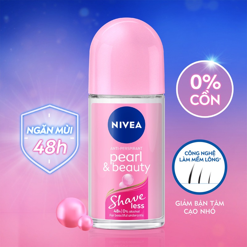 Lăn Ngăn Mùi Nivea Pearl and Beauty 50ml