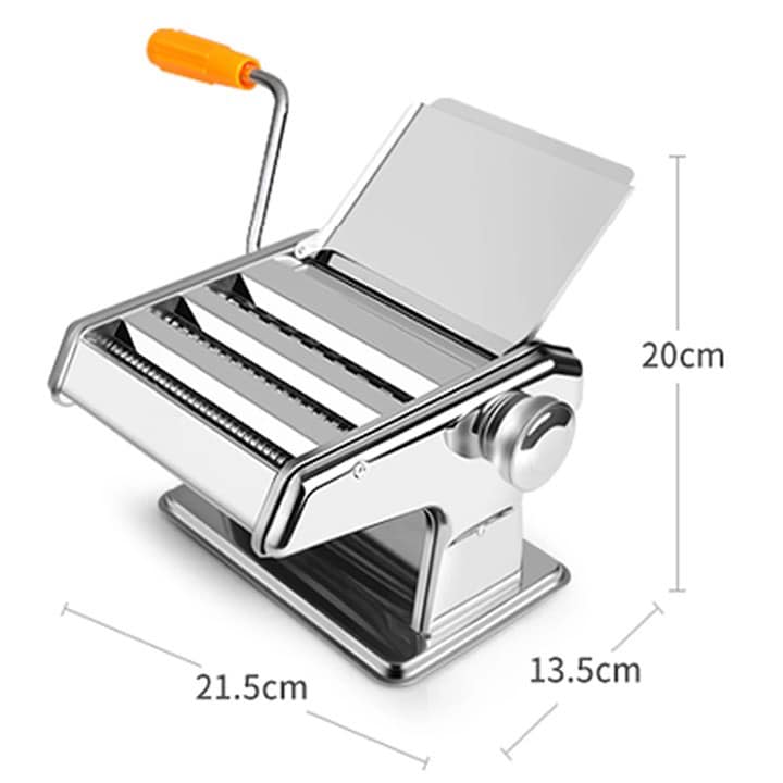 Máy cán bột mì 2 LUOI , cán vỏ bánh, cắt mì 3 lưỡi dao