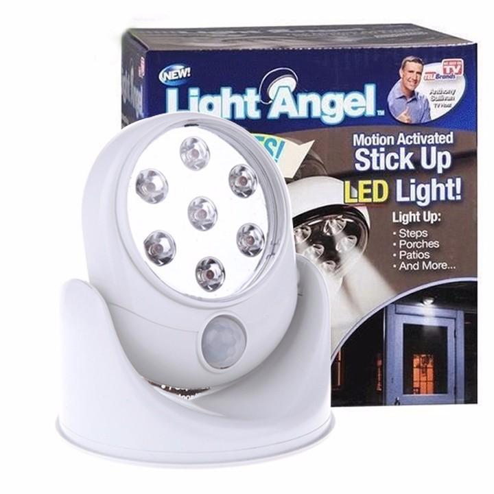Đèn cảm biến tự động bật tắt 7 bóng led siêu bền sử dụng pin, không tốn điện, đặt trước cửa, cầu thang, hành lang,... Den cam bien tu dong bat tat 7 bong led sieu ben su dung pin, khong ton dien, dat truoc cua, cau thang, hanh lang,...