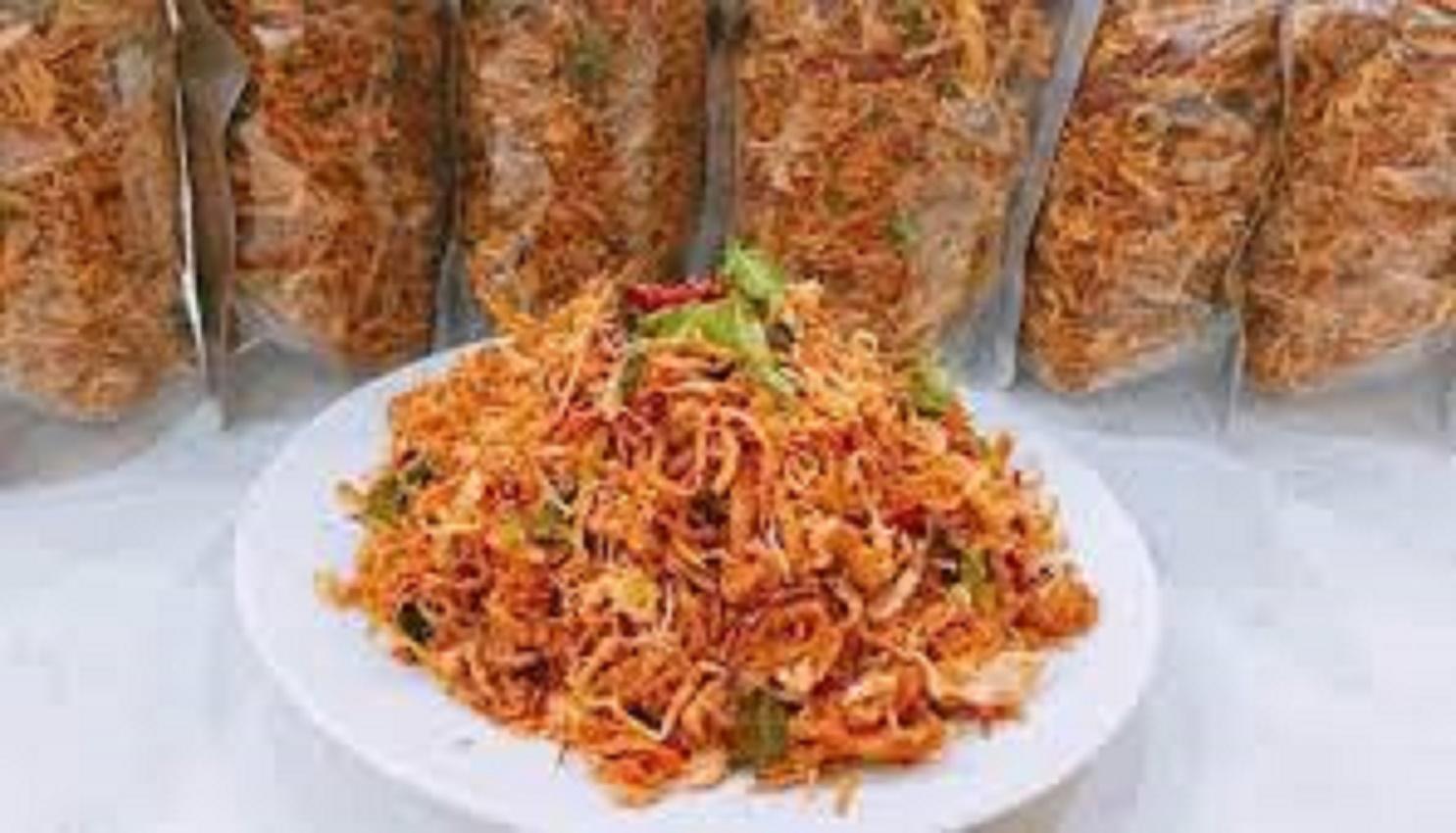 [HCM]bịch 5kg khô gà lá chanh