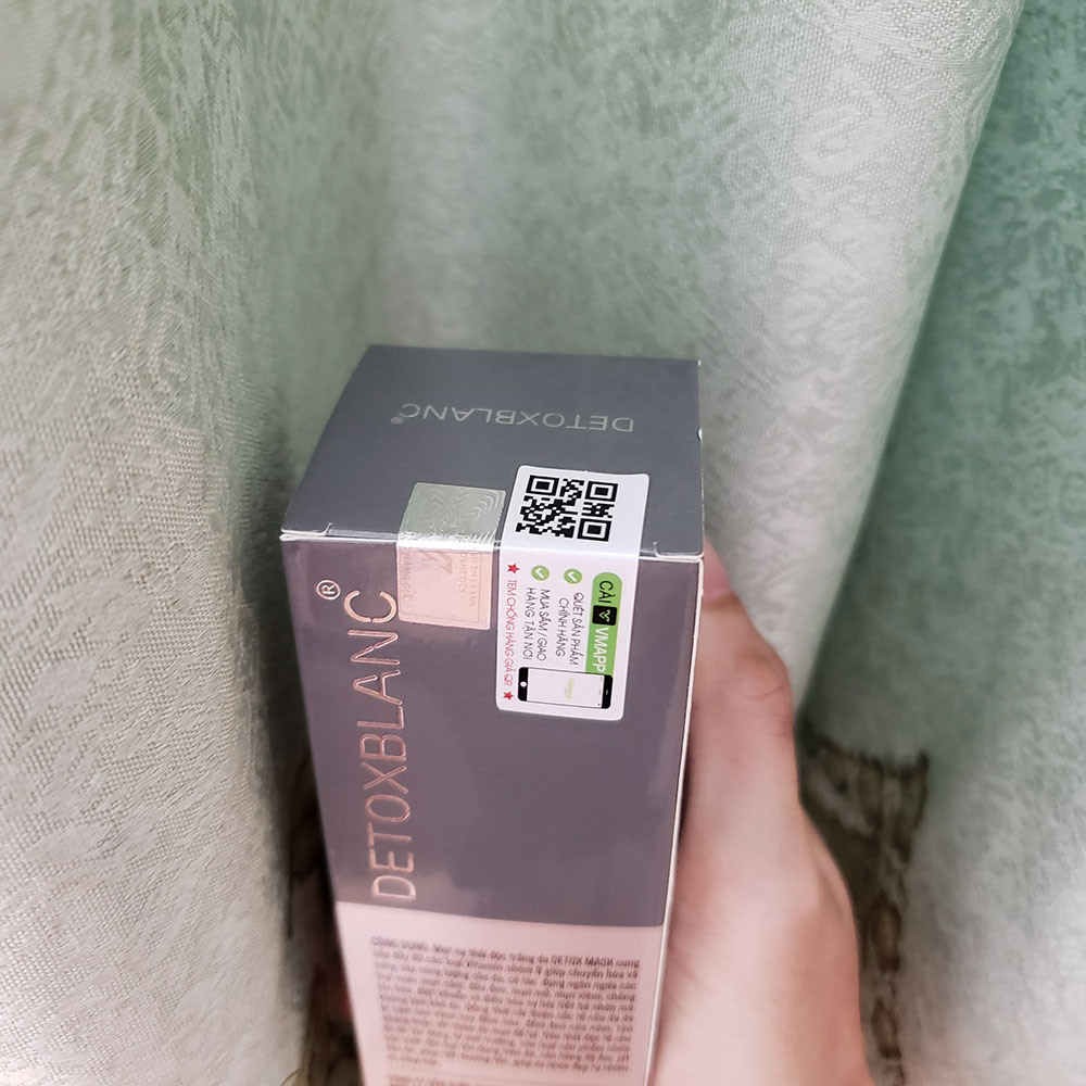Mặt nạ sủi bọt thải độc trắng da Detox BlanC Mask 150ml