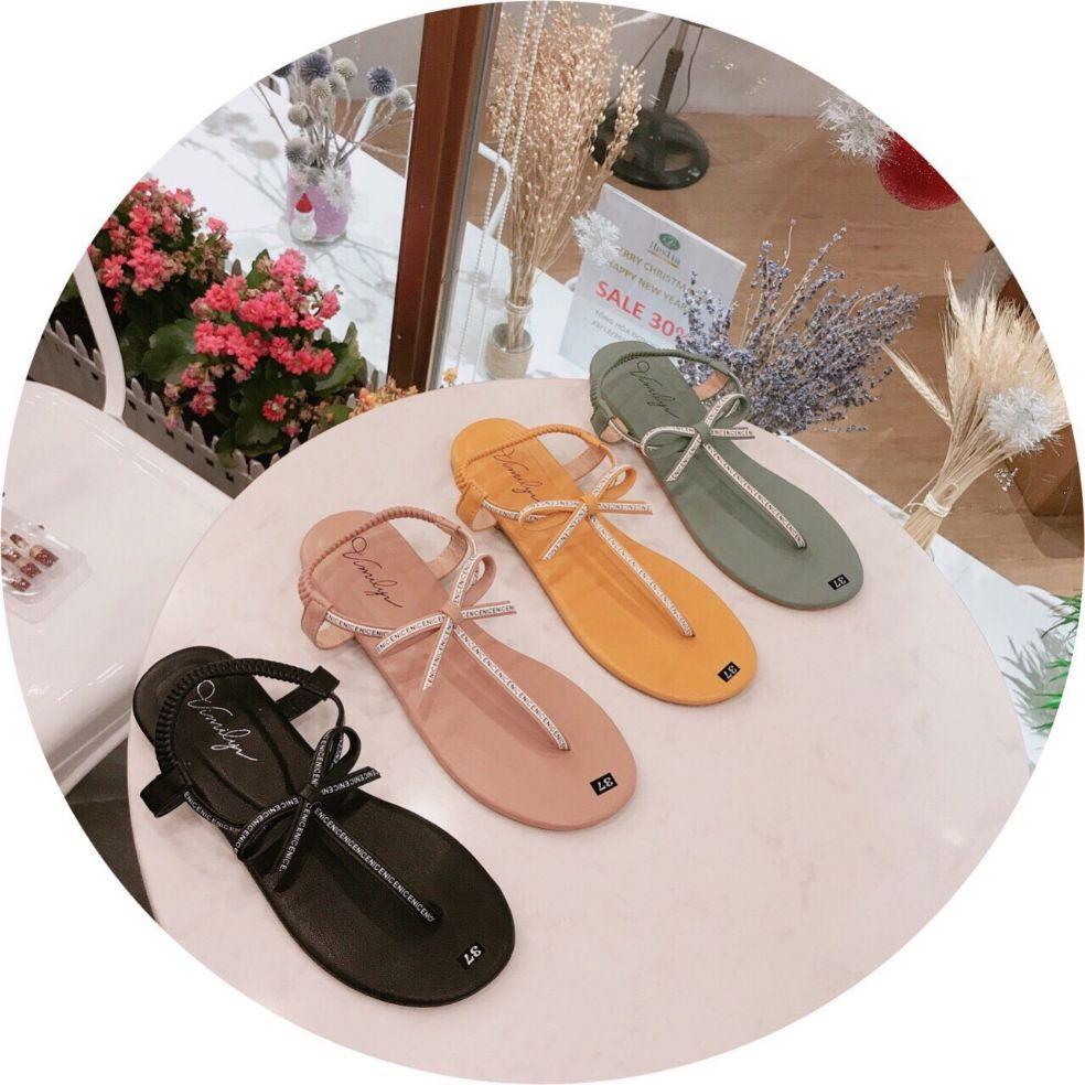 #giầy sandal kep ngón siêu yêu