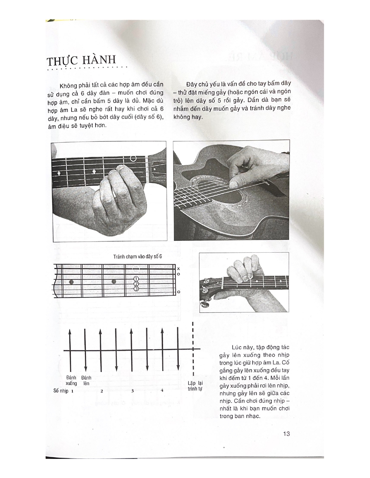 Sách - Chơi Đàn Guitar Bằng Hình Ảnh-Vanlangbooks