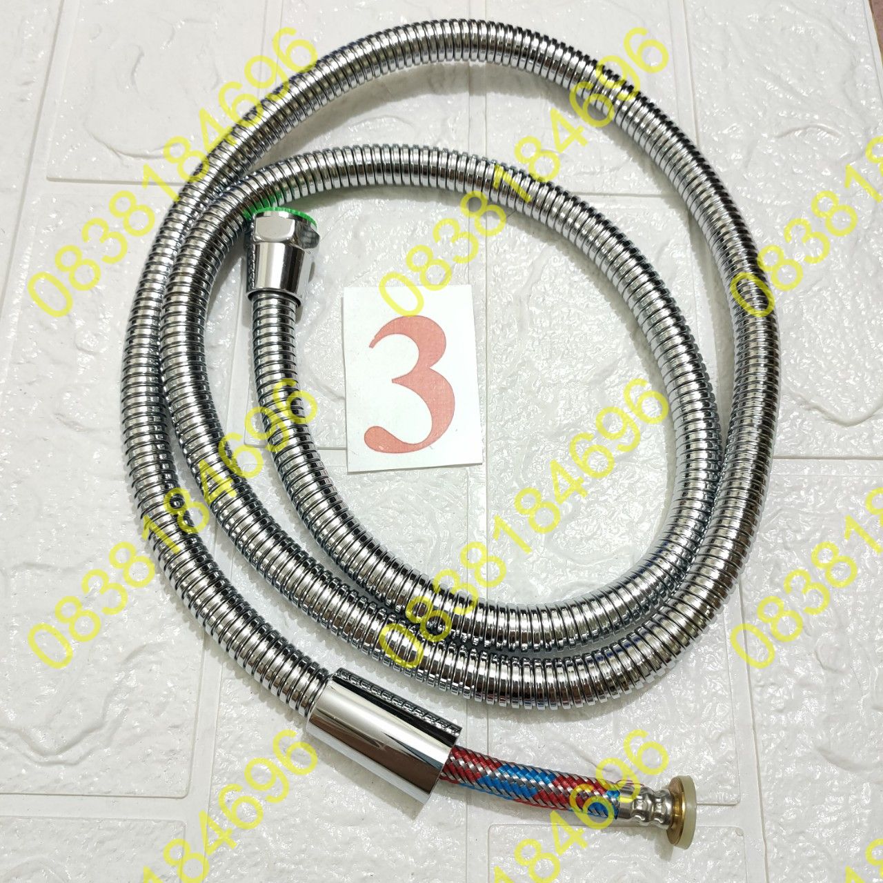 Dây Sen tắm 3 Lớp Si inox sáng bóng xước mờ inox SUS 304 chịu áp lực cao độ bền vĩnh cửu bóng đẹp dây sen tắm 3 lớp mờ bóng 12m dùng cho xịt inox 15m dùng cho sen tắm dây cấp 12m nhựa