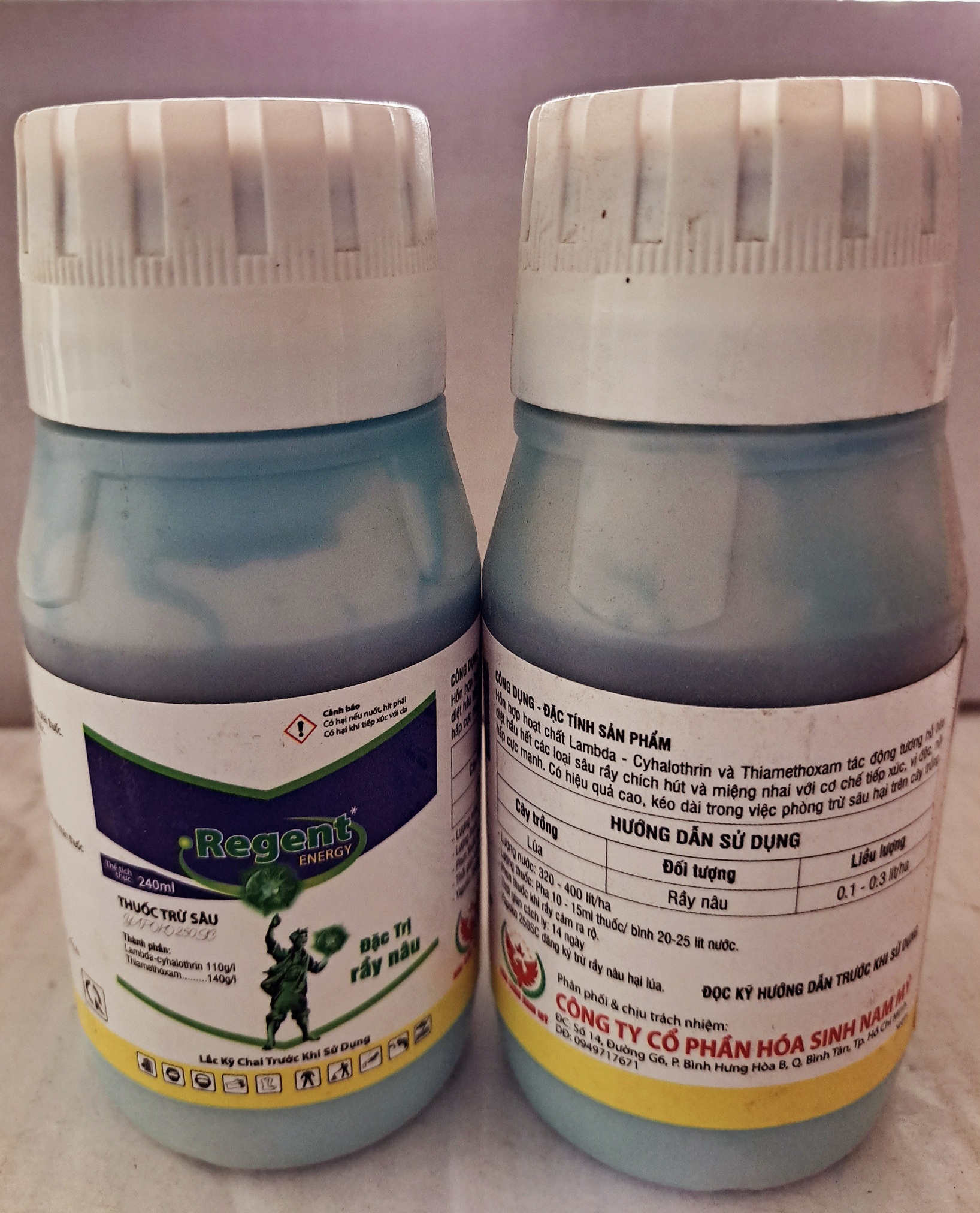THUỐC REGENT HAI LÚA XANH  CHAI 240ML THẾ HỆ MỚI