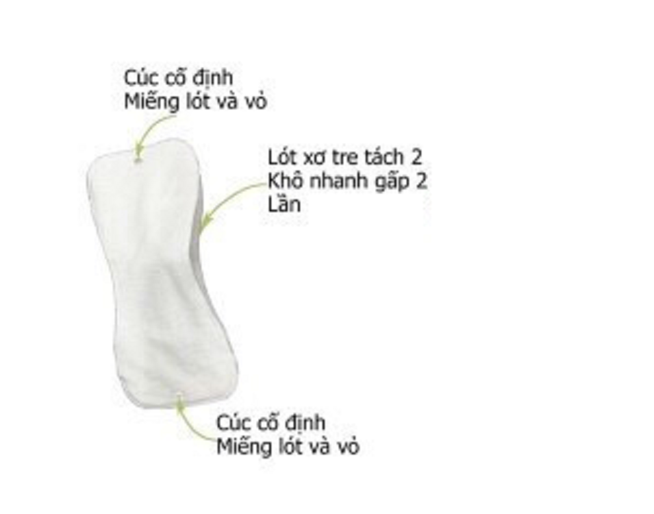 Lót bỉm vải goodmama size L đại
