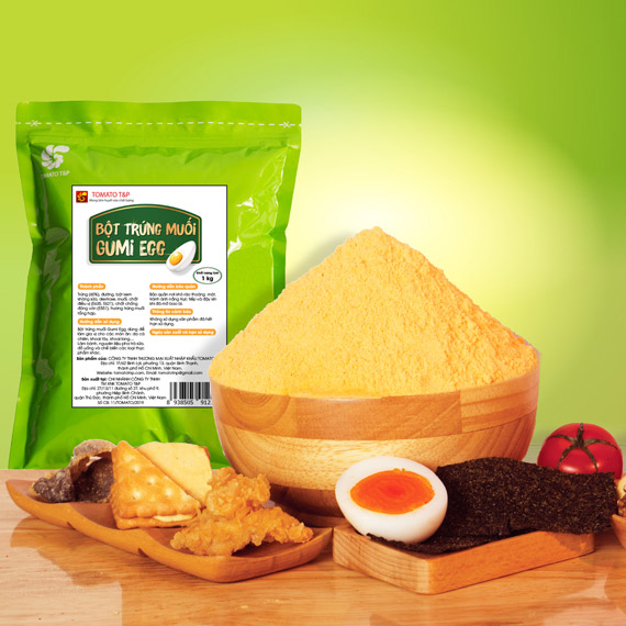 Bột trứng muối gumi egg 100gr