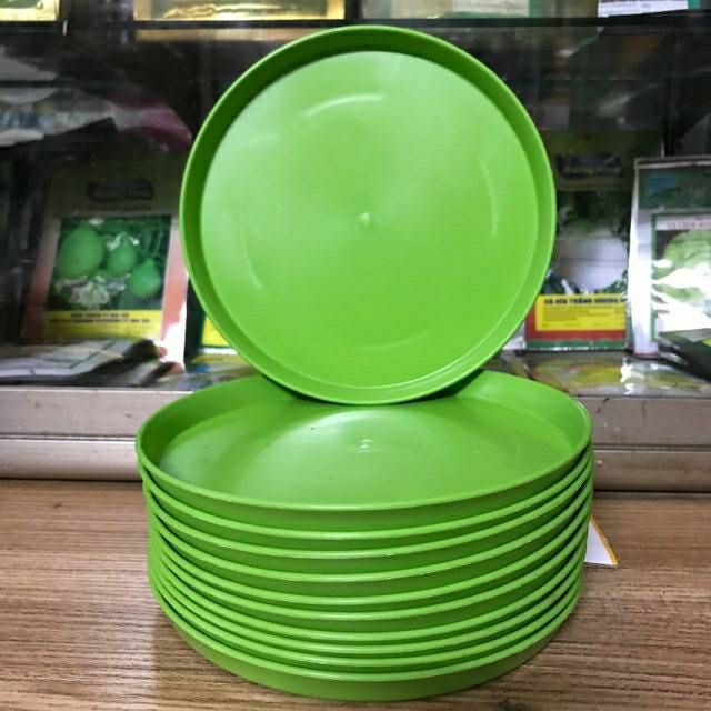 dĩa lót chậu trồng cây đk 17cm
