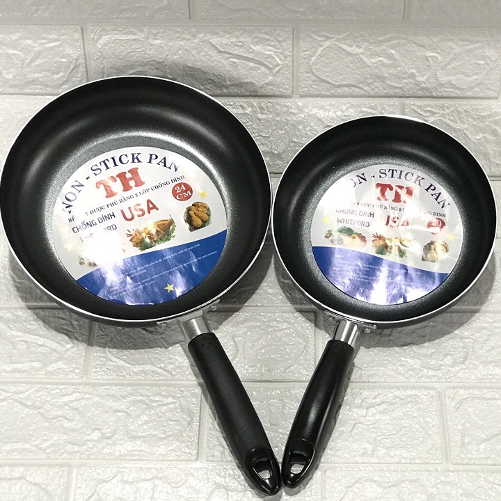 Combo 2 chảo chống dính WHITFORD size 20cm và 24cm