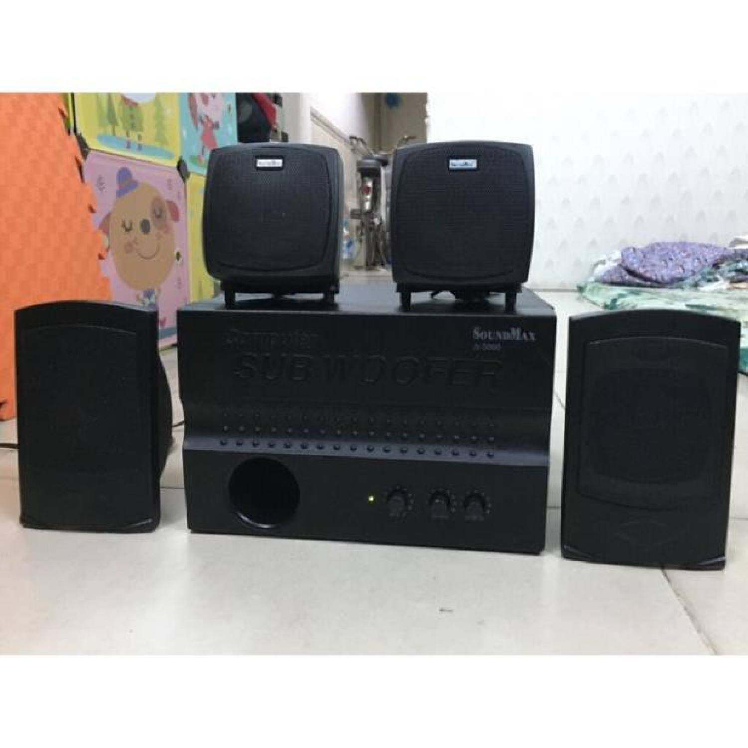 [Sale!] bộ loa Soundmax A5000/ A4000 4.1 da qua su dung #