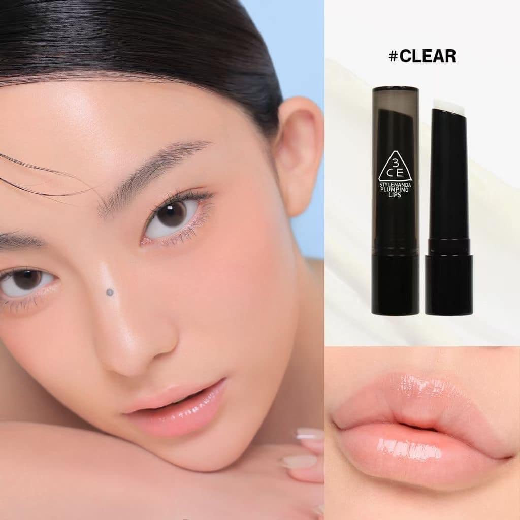 Son dưỡng có màu 3ce plumping lips giúp làm căng mọng môi dưỡng môi mềm mịn 2.2g - emxinhtuoi