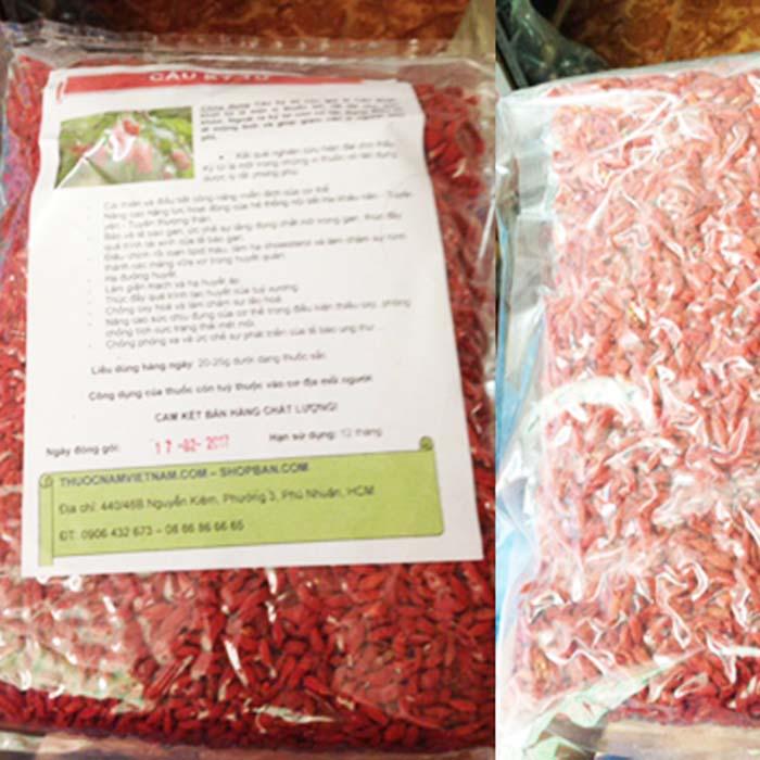 Kỷ tử sấy khô gói 100gr hàng chuẩn xịn thơm ngon