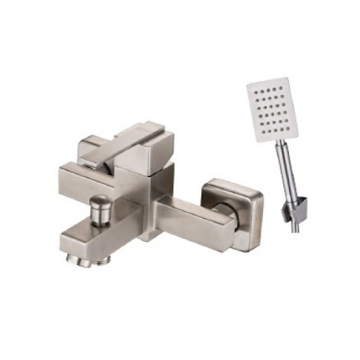 [HCM]Củ Sen Tắm Nóng Lạnh Inox 304 mờ Lanka