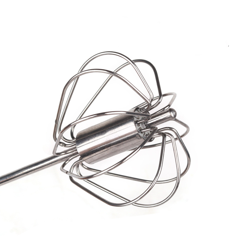 Cây đánh trứng cầm tay inox, Dụng cụ đánh trứng tự động, Dụng cụ đánh trứng bằng tay, Dụng cụ nhà bếp, Dụng cụ đánh sữa, Đồ dùng làm bánh-HAUSE