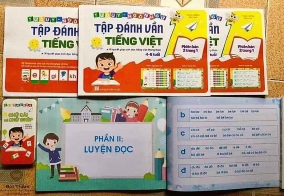 Tập đánh vần Tiếng Việt