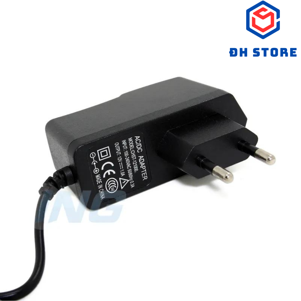Nguồn Adapter AC110V 220V DC 12V 1A jack 5.5x2.1mm