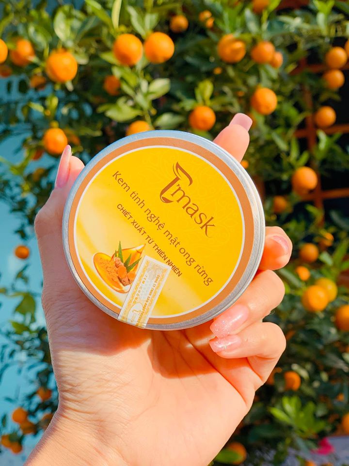 Mặt nạ kem tinh nghệ mật ong rừng T'mask