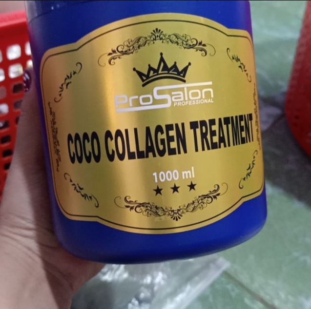 Hấp Dầu Phục Hồi Tóc Coco Collagen Treatment ProSalon - Xanh