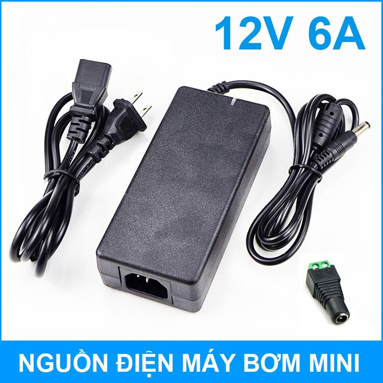 Máy Rửa Xe Mini 12V 60W Béc Xịt – Option 3