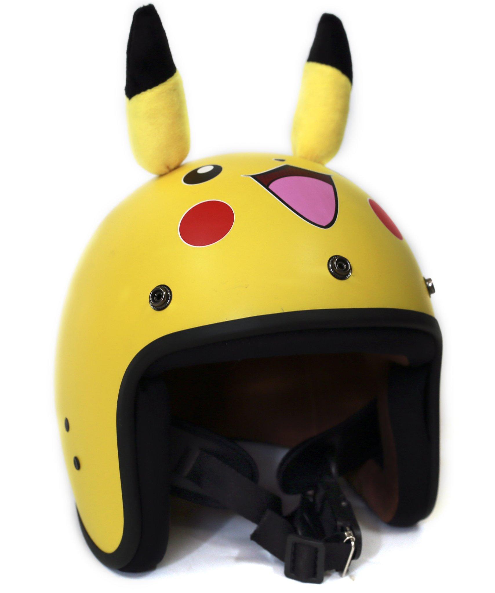 [HCM]Mũ bảo hiểm 3/4 pikachu đáng yêu