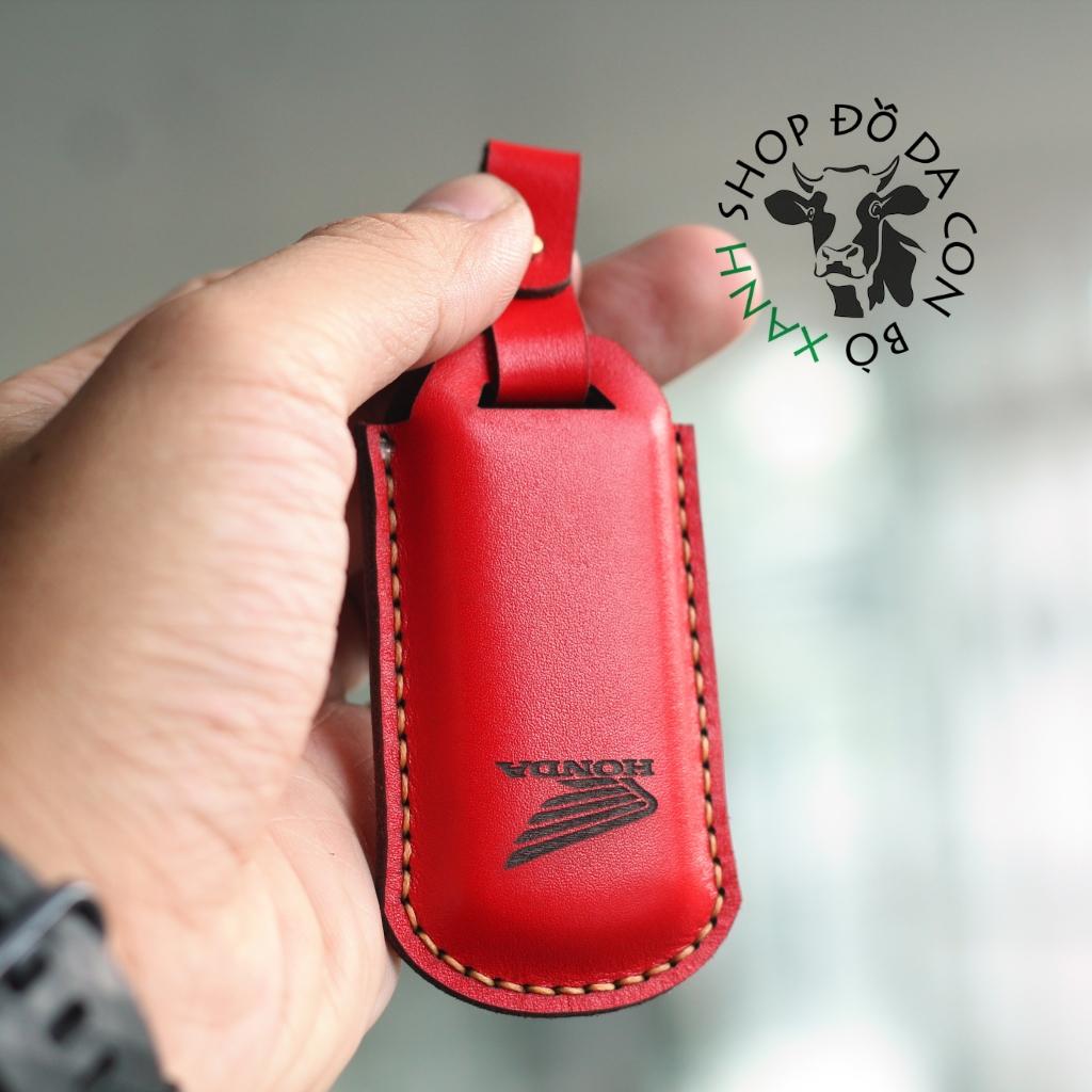 Bao Da Chìa Khóa Sh, Sh Mode, PCX, Adv  handmade da thật (mẫu hở)