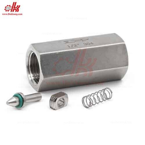 Van 1 chiều lò xo inox 304