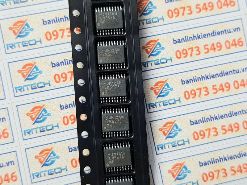 Lm5576 lm5576mh ic nguồn step-down switching regulator tssop-20