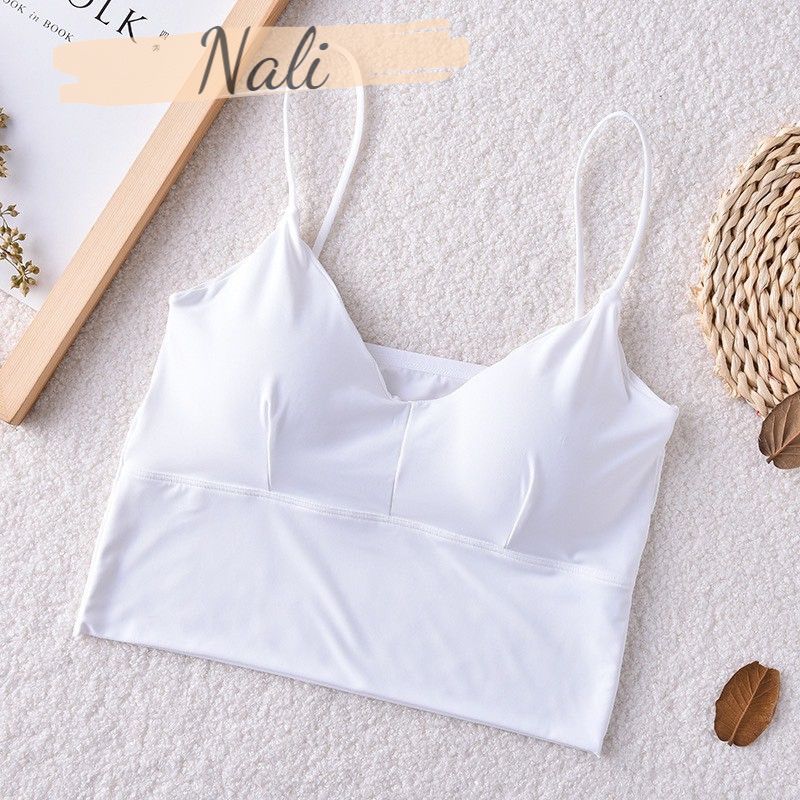 Áo bra dây mảnh sexy, bralette đúc su mút mỏng NL059