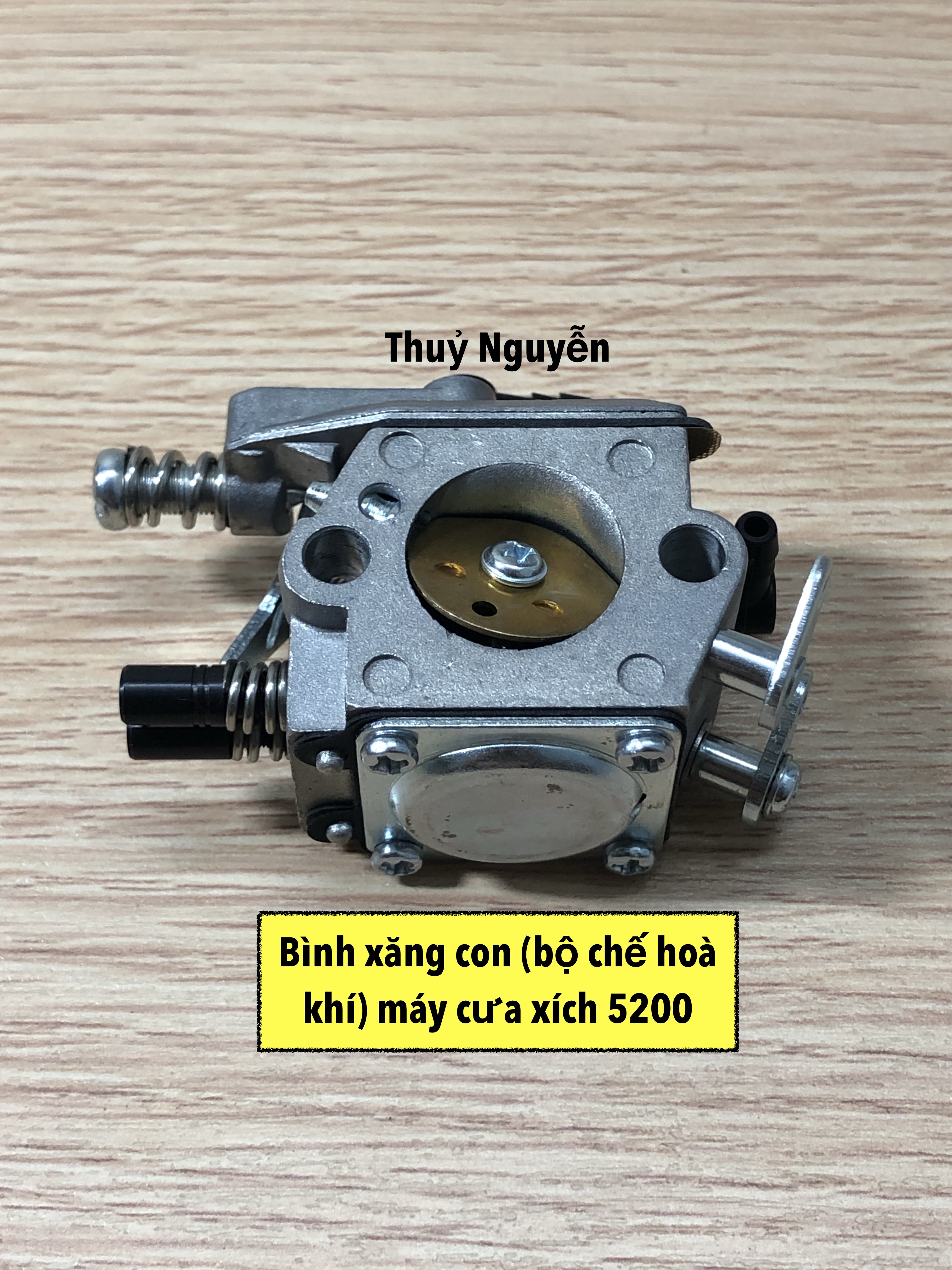 Bình xăng con (Bộ chế hoà khí) máy cưa 5200