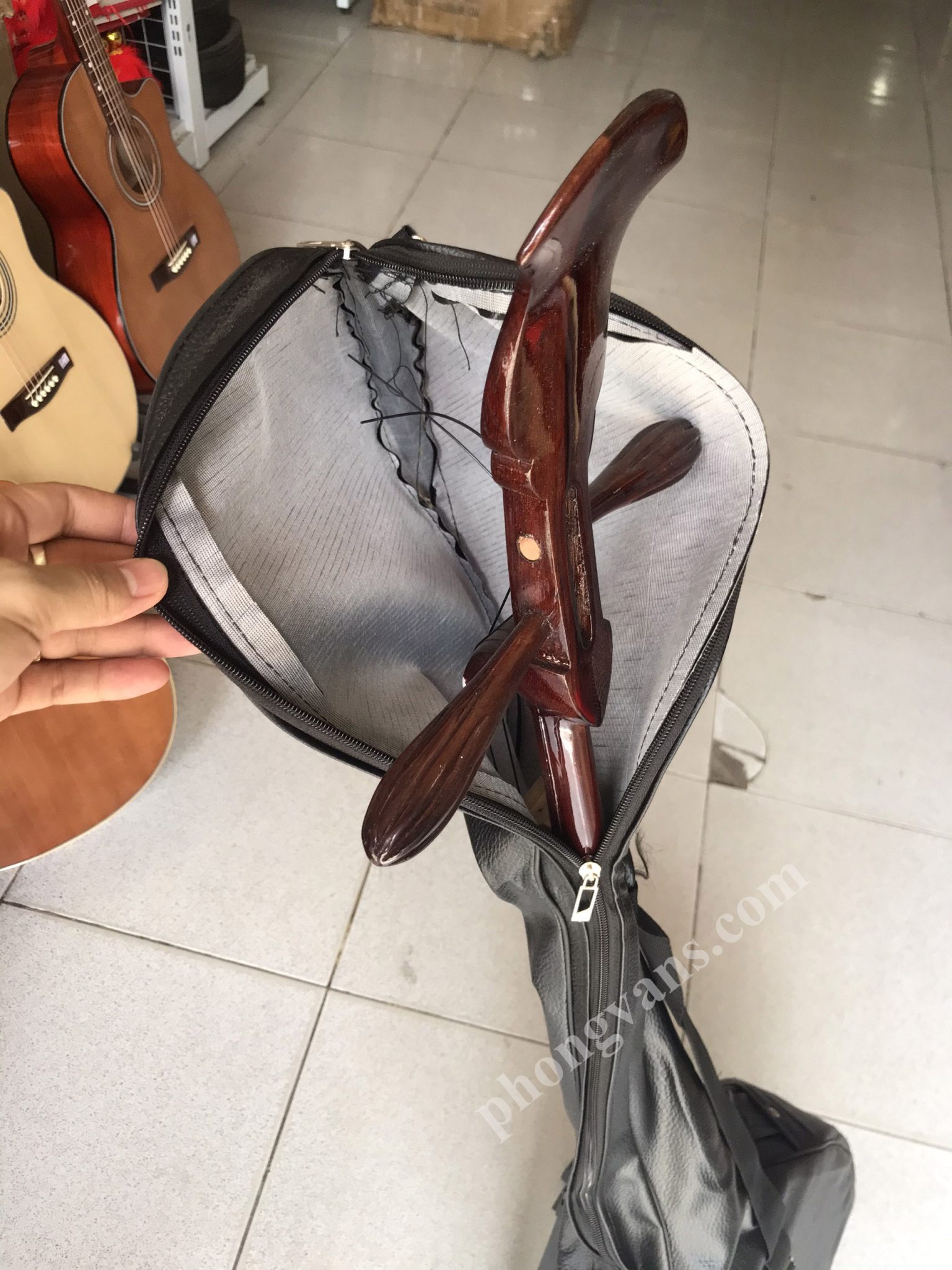 Túi bao da đàn nguyệt đàn kìm